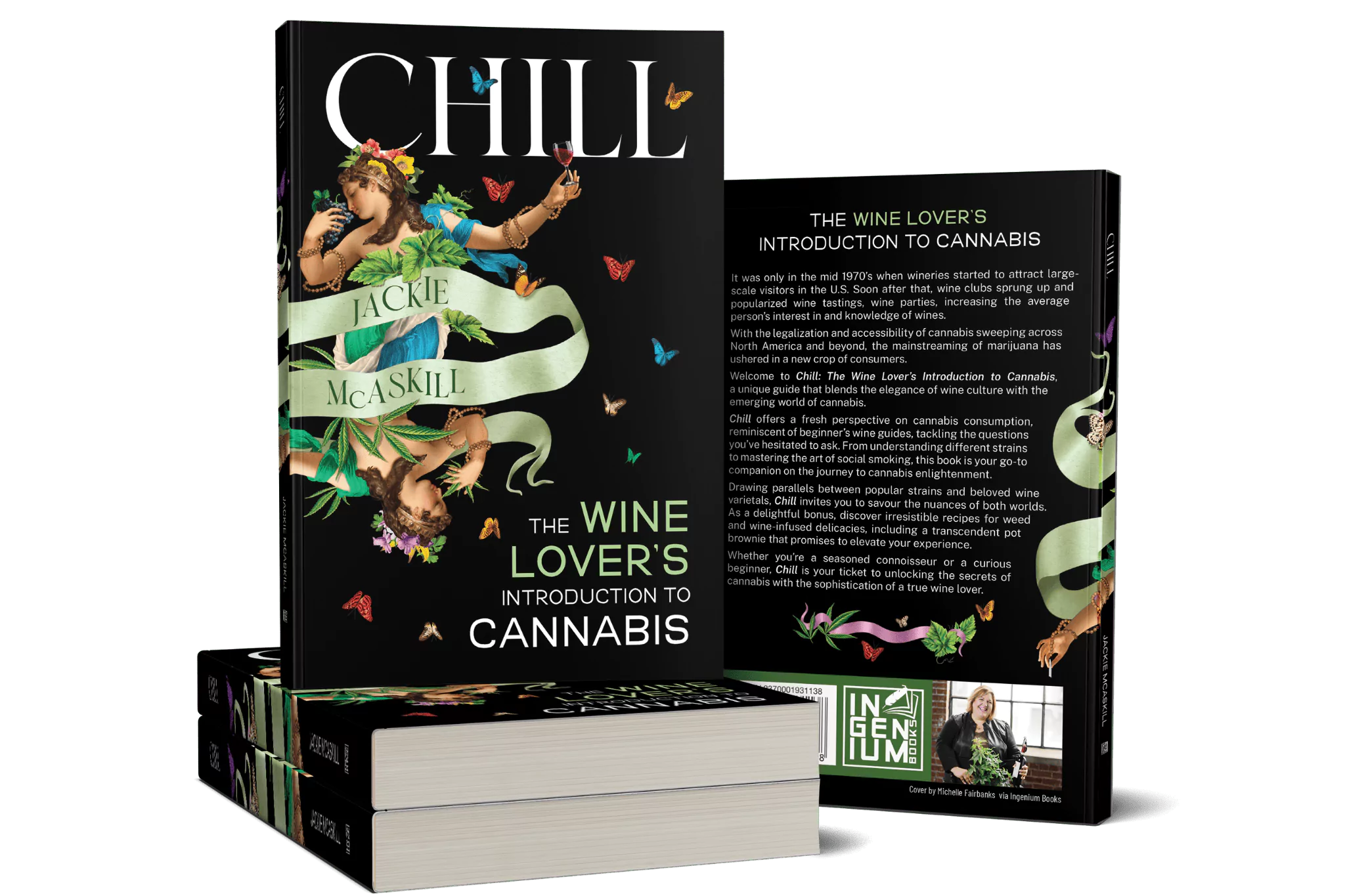 Chill Book Cover Stack 3D