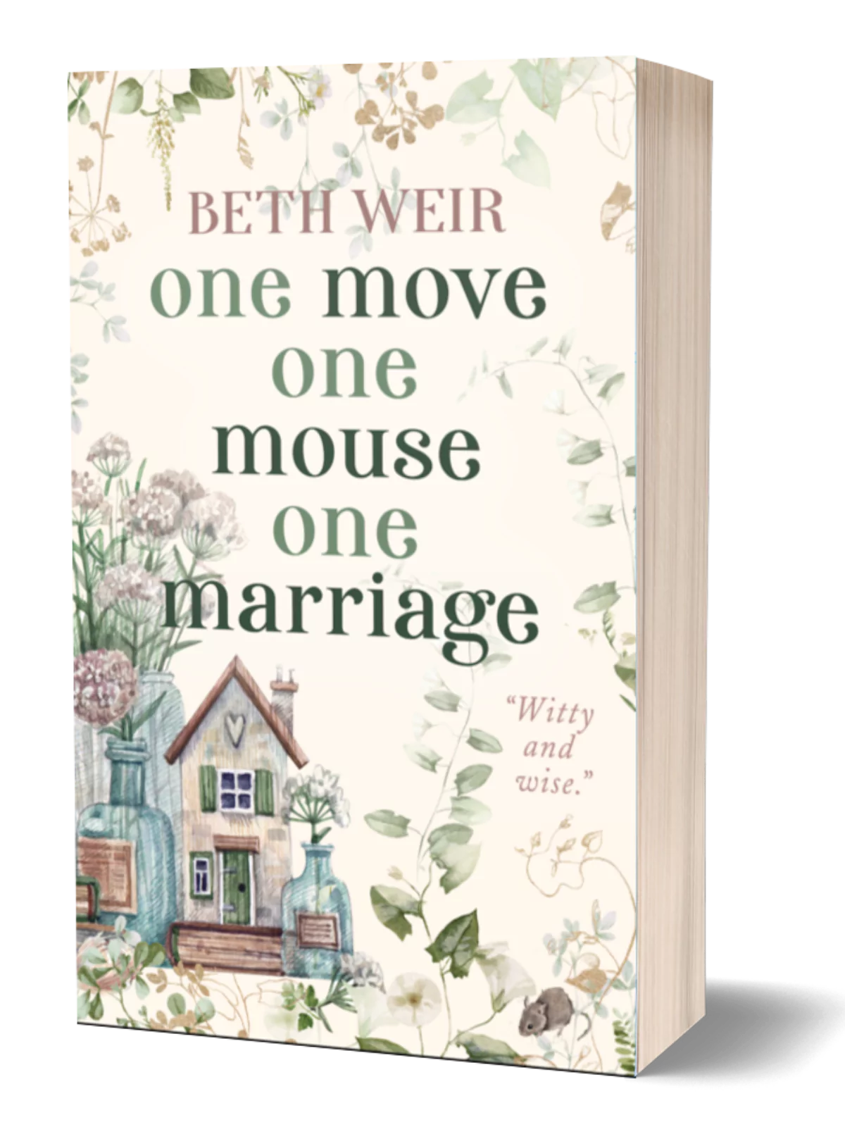 3D book cover one move one mouse one marriage